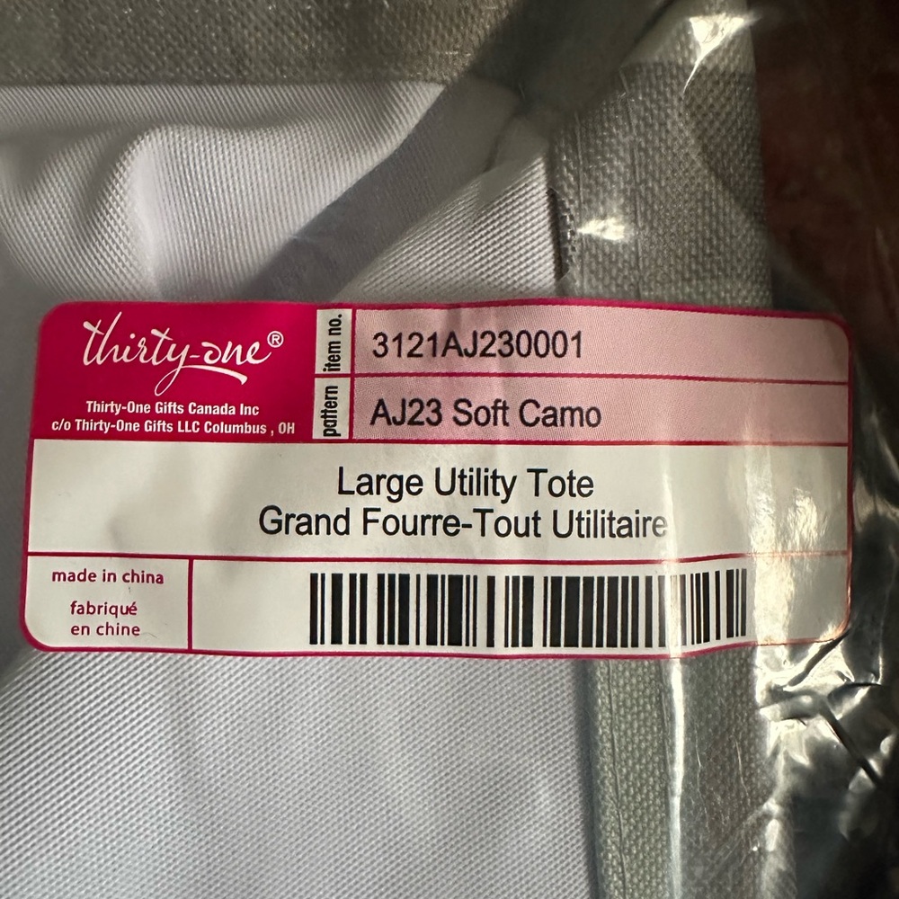 Thirty one large utility tote